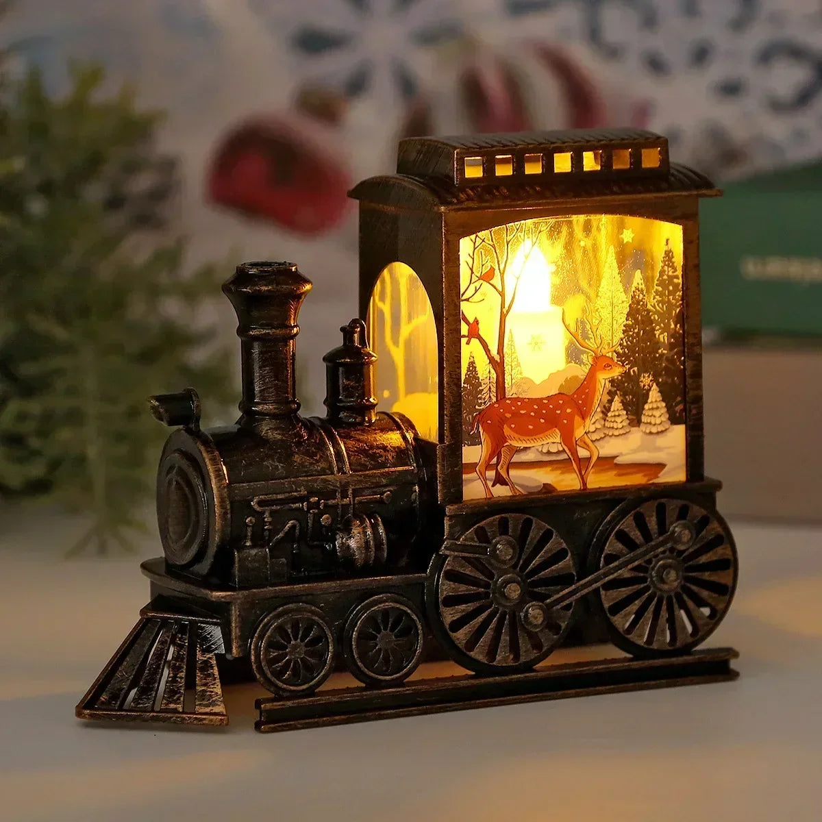 VintageLantern - Retro LED Ambient Lamp for Any Occasion