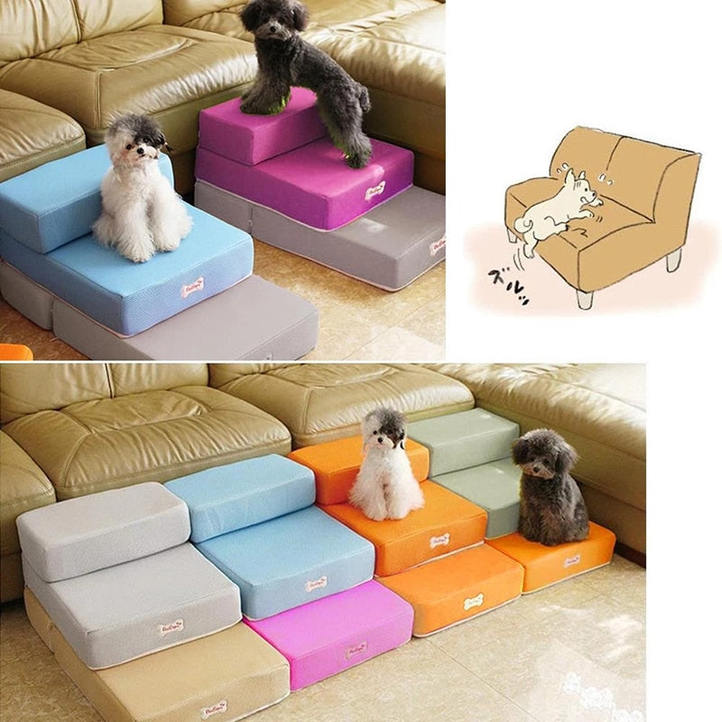 DogStep Pro - Luxury 2-Step Pet Stairs