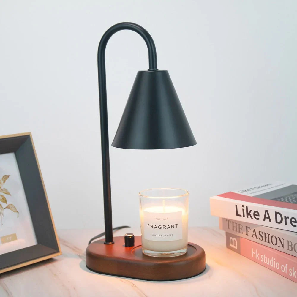 LumiFlare - Enchanting Candle Warmer Lamp for Cozy Evenings