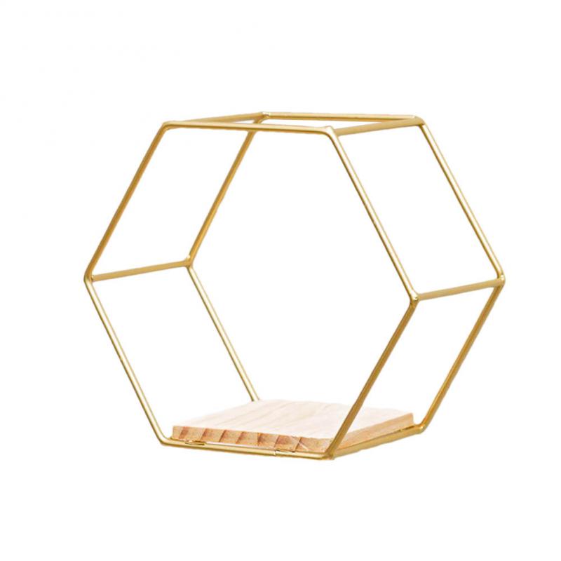 HexaShelf - Hexagonal Wall Shelf for Stylish Display Storage