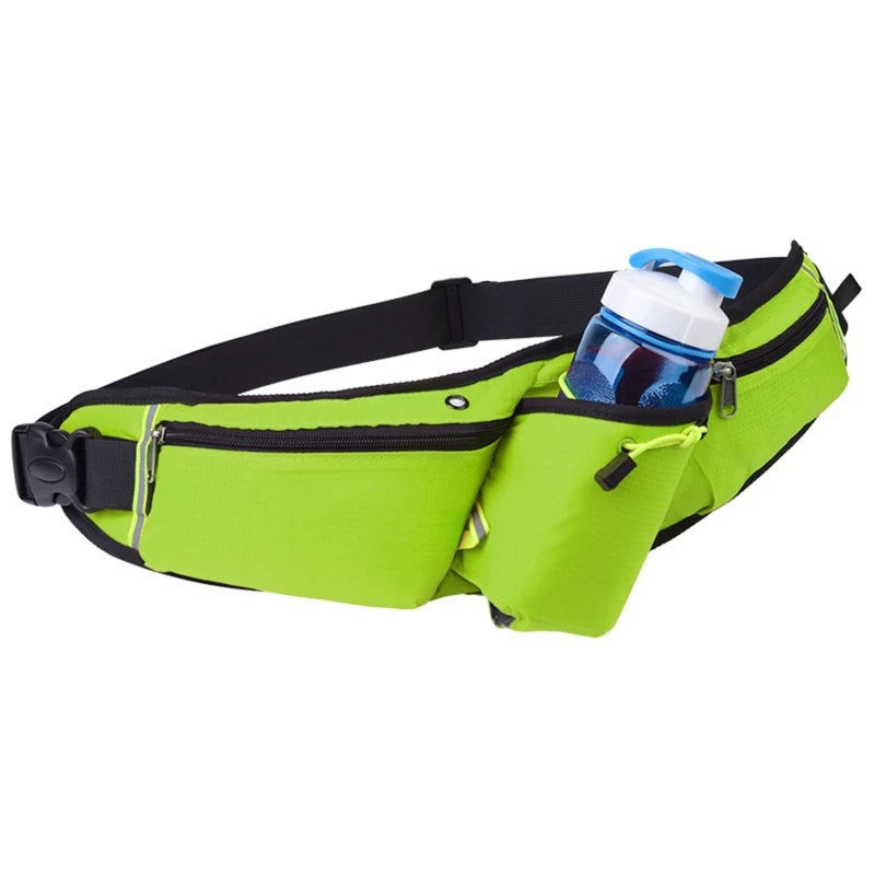 RunEase Belt - Waterproof Running Belt with Water Bottle Holder