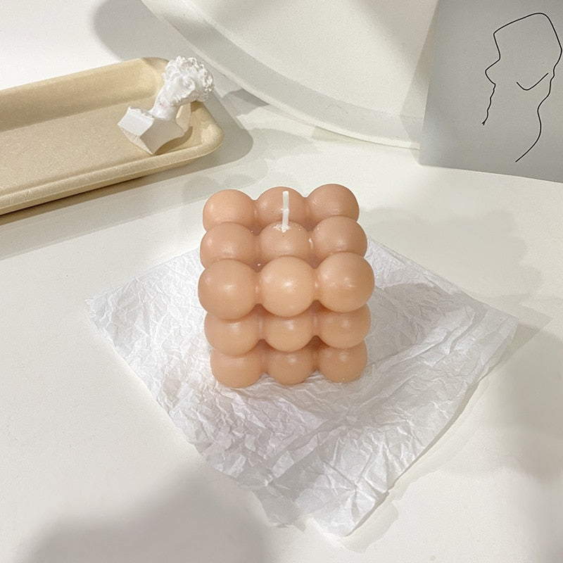 BubbleGlow Candle - A Stylish Candle for Your Living Space