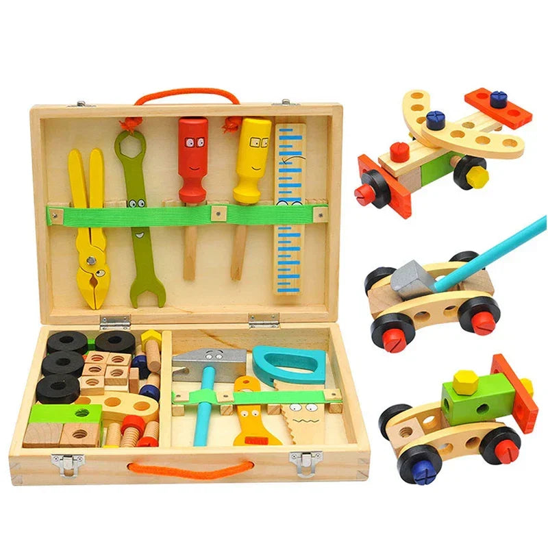 BuilderCraft Set - Creative Montessori Building Set for Kids
