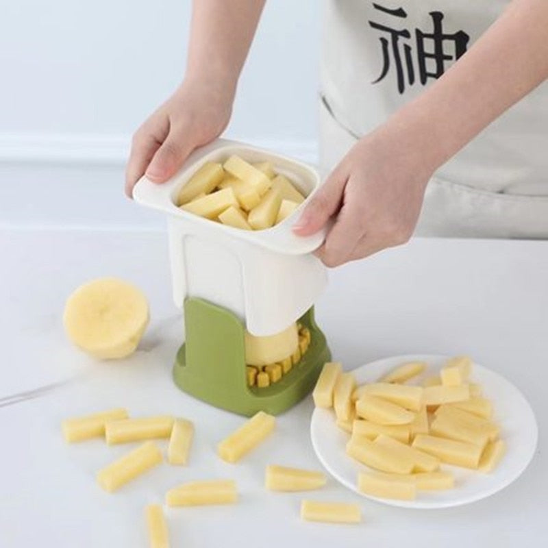 QuickChop Vegetable Cutter - Fast Slicing for Easy Meal Prep