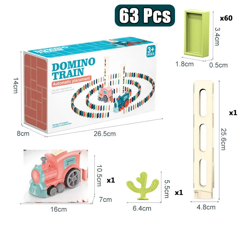 Mobrix - Automatic Domino Train Building Set