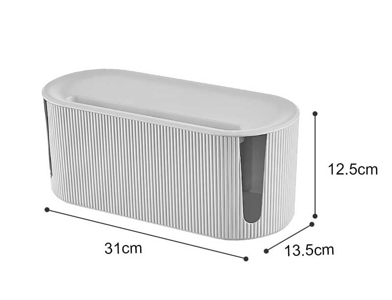 StorageMaster Box - Sleek Cable and Adapter Organizer