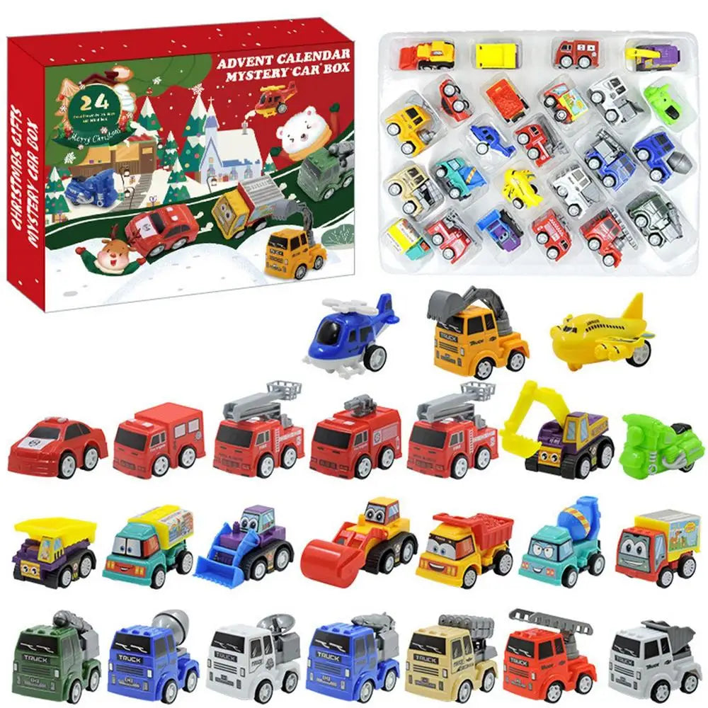 SpeedJoy Calendar - Christmas Advent Calendar with Cars & Trucks
