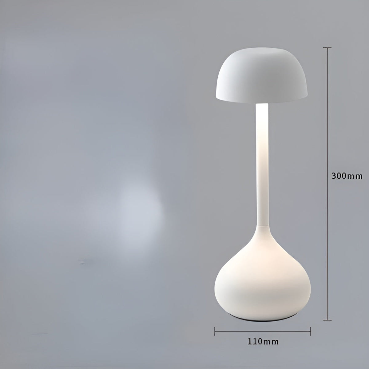 Bovark - Elegant Dimmable Cordless LED Lamp