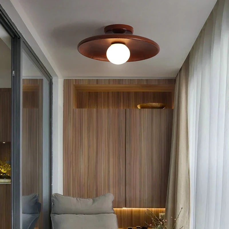 Drayvo - Wooden Pendant Lamp With Warm LED