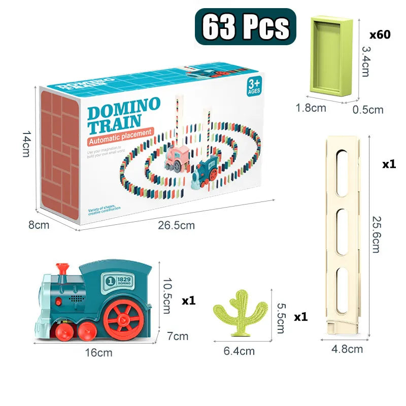 Mobrix - Automatic Domino Train Building Set