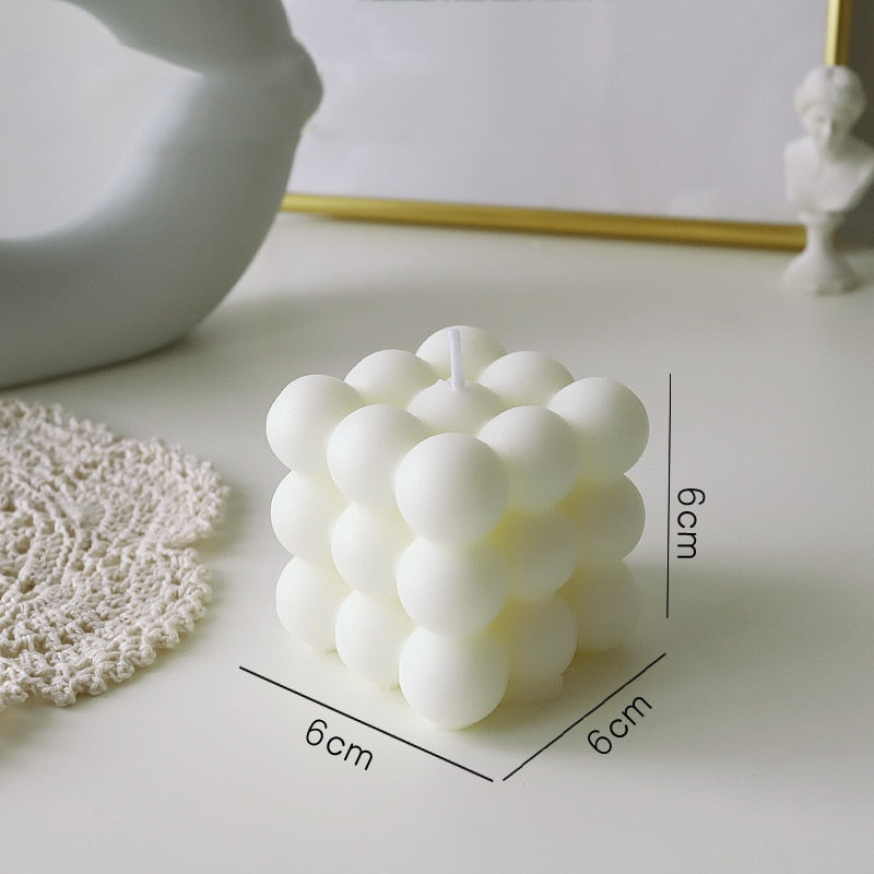 BubbleGlow Candle - A Stylish Candle for Your Living Space
