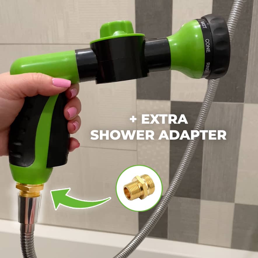ReachSummit - Effortless Dog Washing Hose Attachment