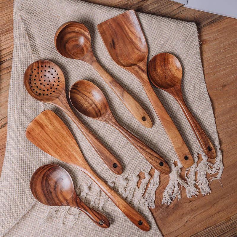 TeakCraft - Sustainable Teak Wood Kitchen Utensils