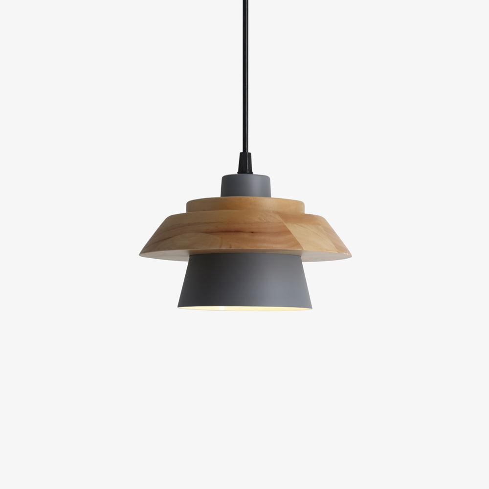 NordicMacaron - Wood Finish Ceiling Pendant Light