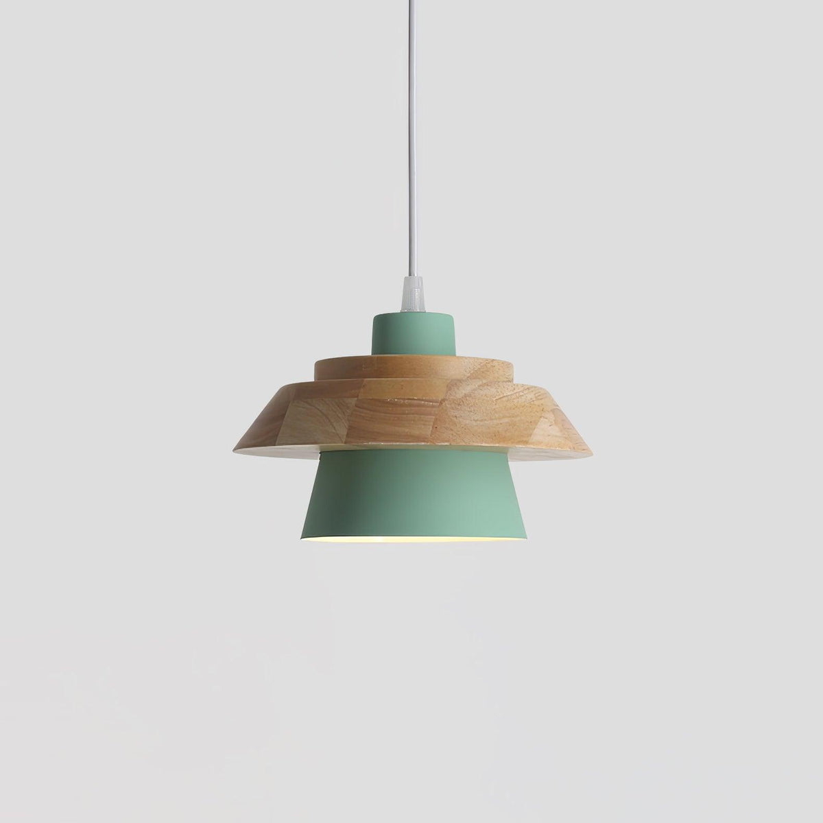 NordicMacaron - Wood Finish Ceiling Pendant Light
