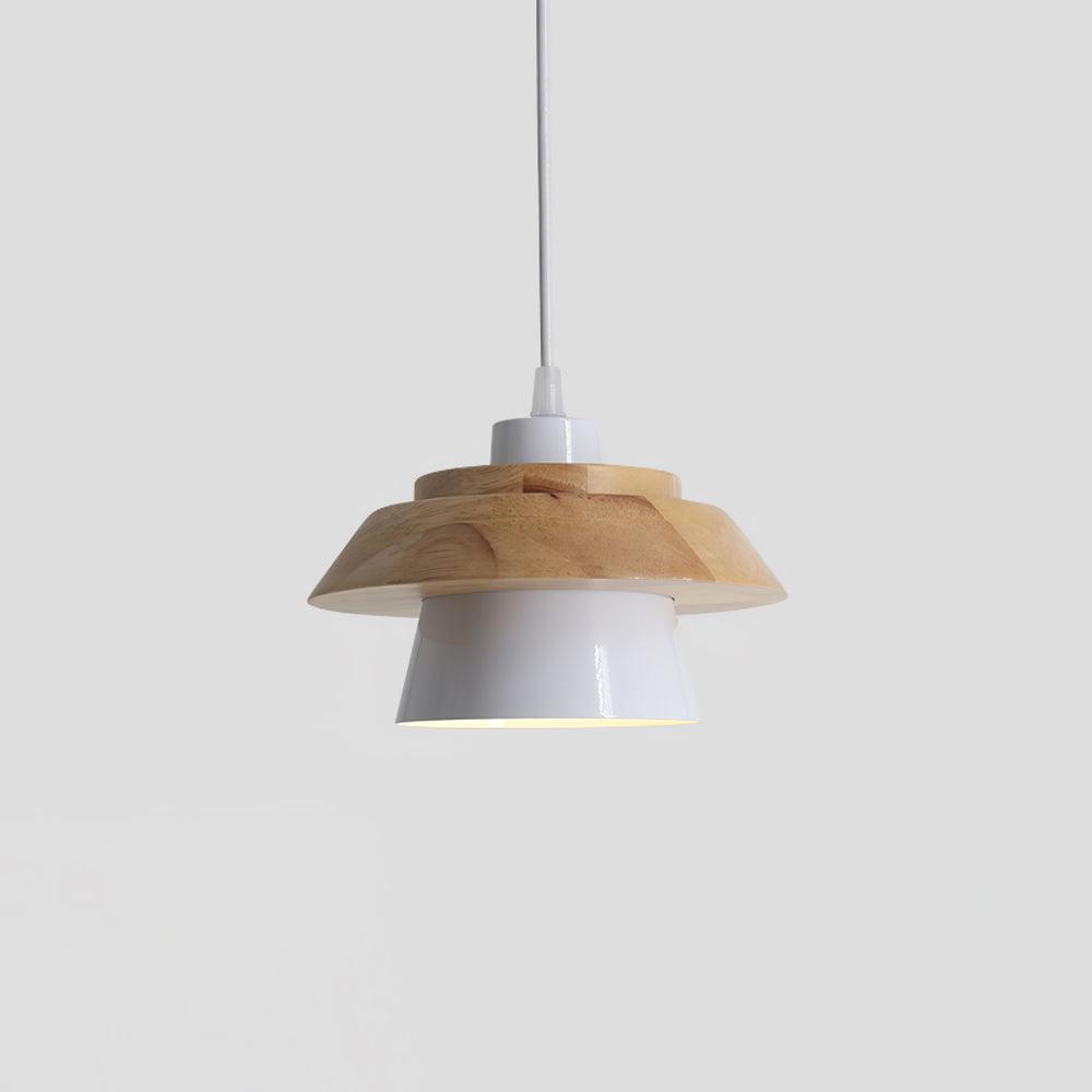 NordicMacaron - Wood Finish Ceiling Pendant Light