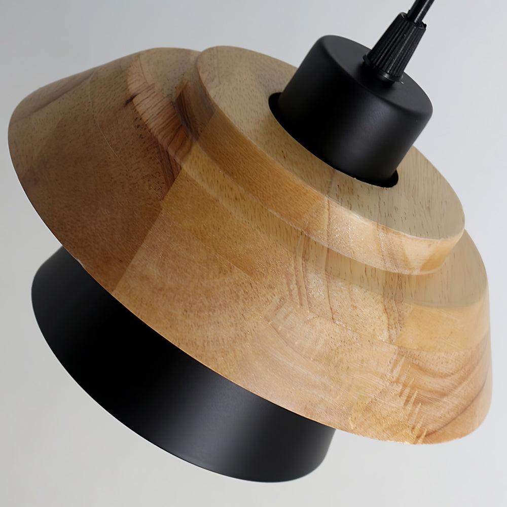 NordicMacaron - Wood Finish Ceiling Pendant Light