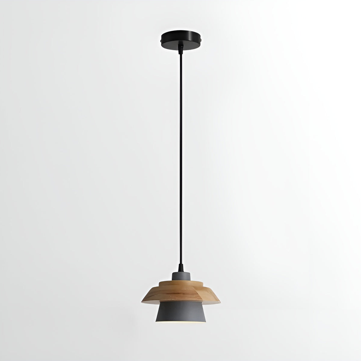 NordicMacaron - Wood Finish Ceiling Pendant Light