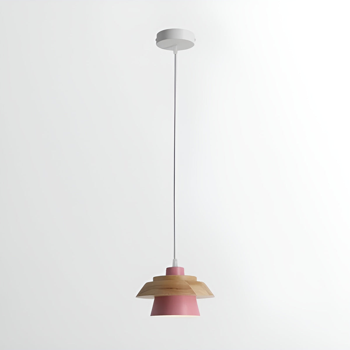 NordicMacaron - Wood Finish Ceiling Pendant Light