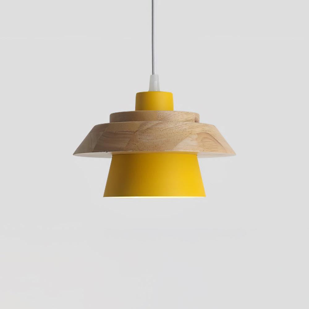 NordicMacaron - Wood Finish Ceiling Pendant Light