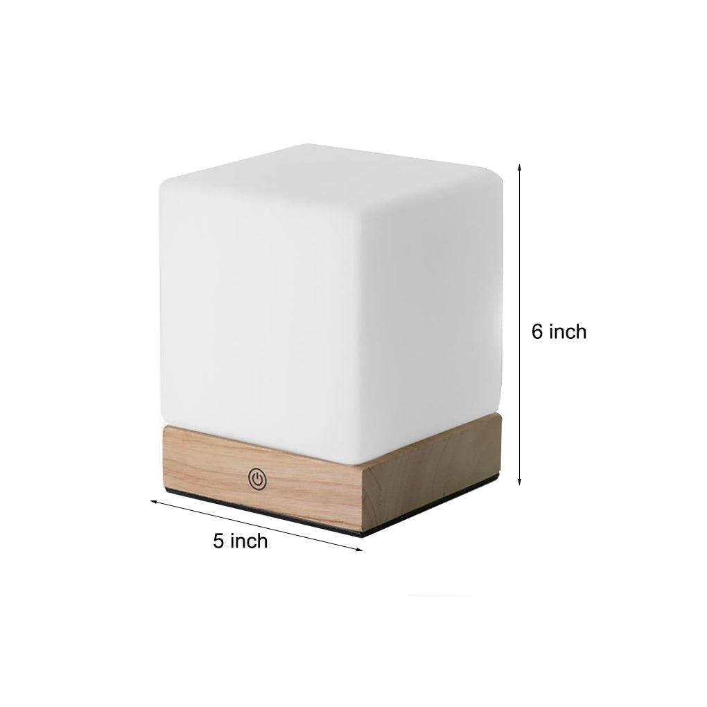 GlowCube - Cordless Modern Energy-Efficient LED Lamp