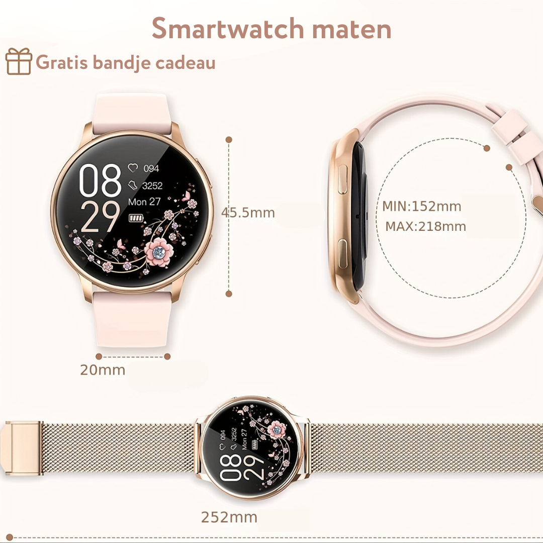 Yuvion Smartwatch - Stylish, Functional Wearable for Everyday Wear