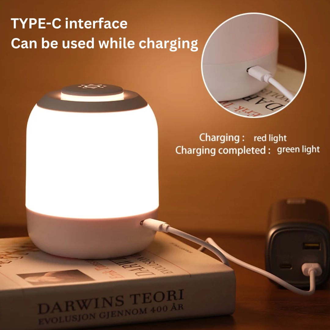 Callie Portable Desk Light - Stylish Rechargeable Desk Lamp