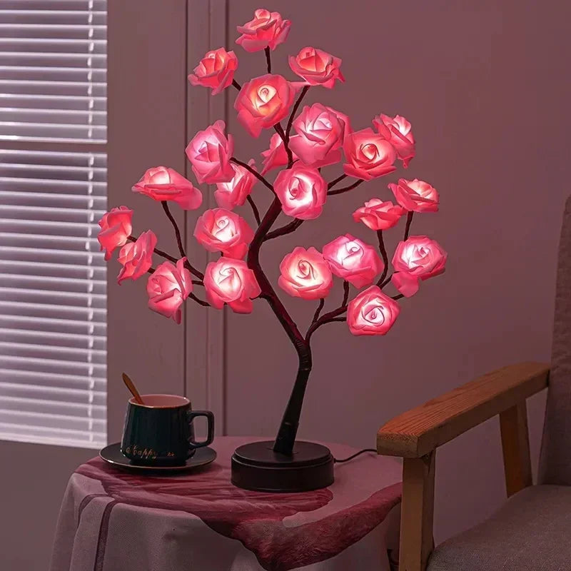 Sirelan - Rose Table Lamp Night Light
