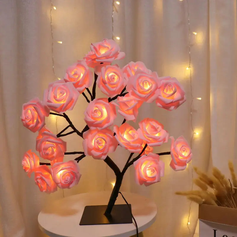 Sirelan - Rose Table Lamp Night Light