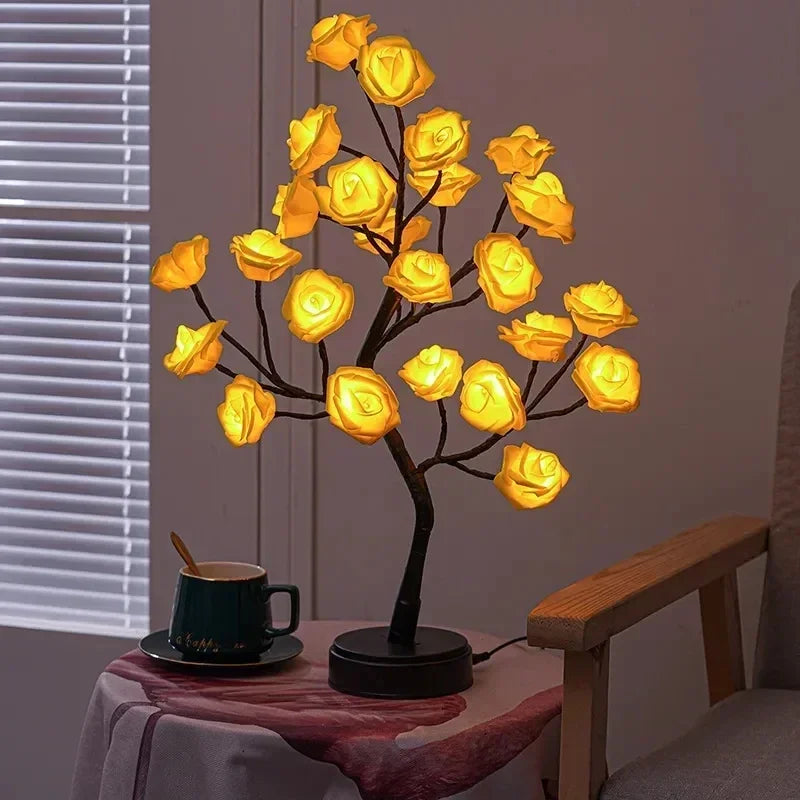 Sirelan - Rose Table Lamp Night Light