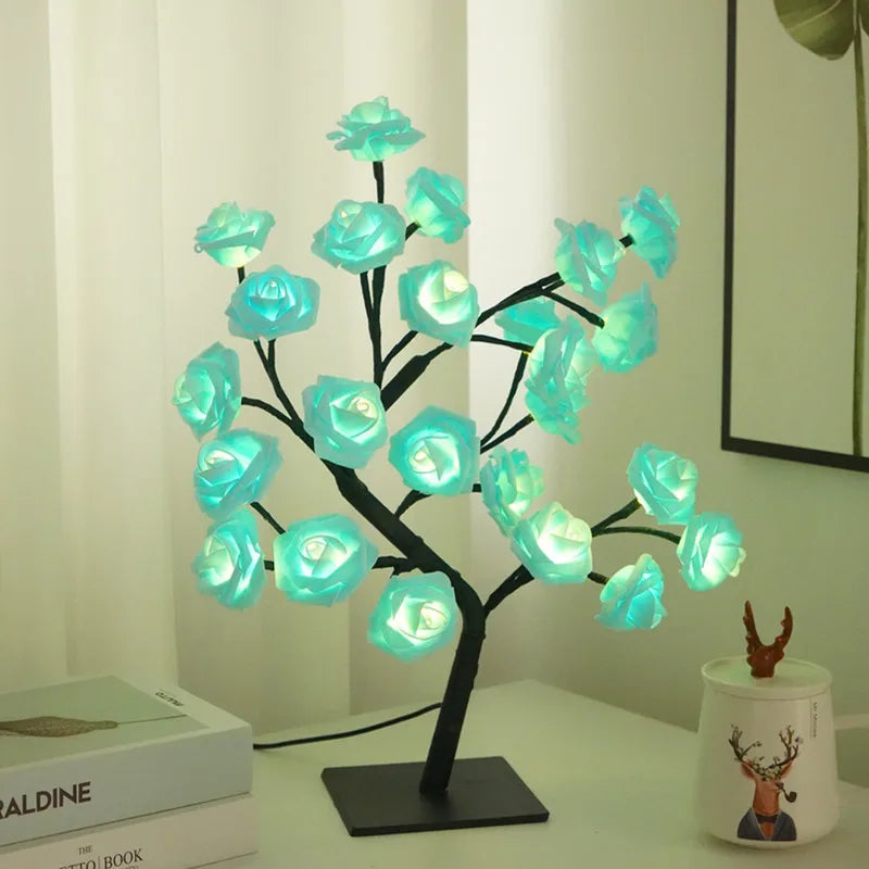 Sirelan - Rose Table Lamp Night Light