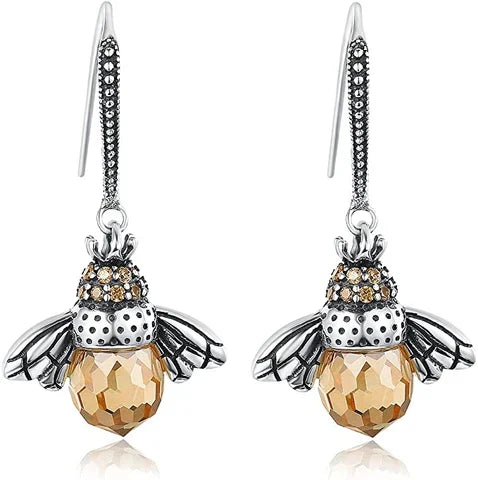 Guinelle - Queen Bee Drop Earrings