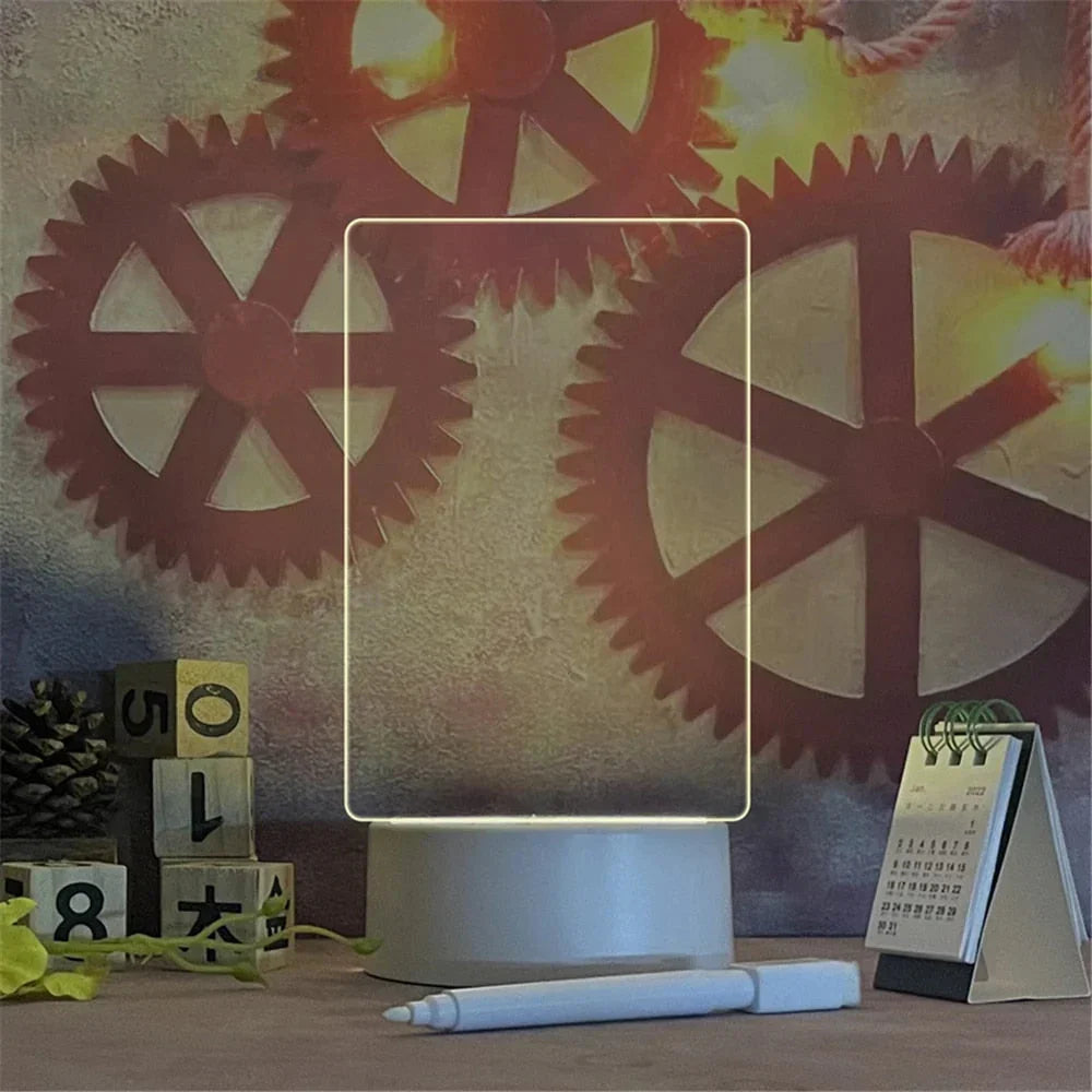 GlowPad - Magic Light-Up Notepad for Creatives