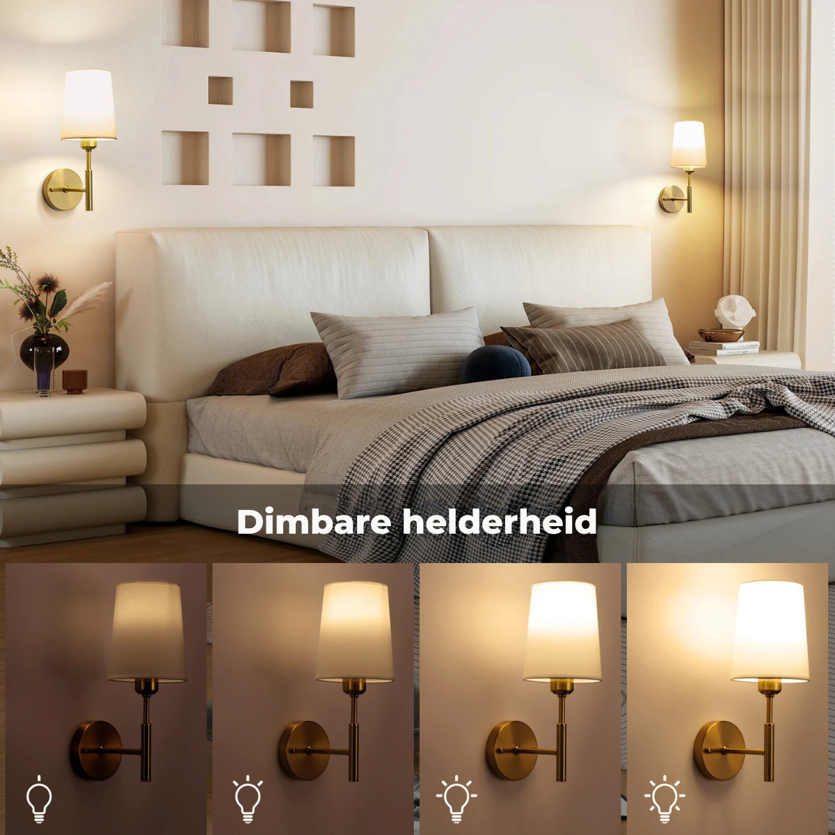 CoOstell - Cordless Rechargeable LED Wall Lamp