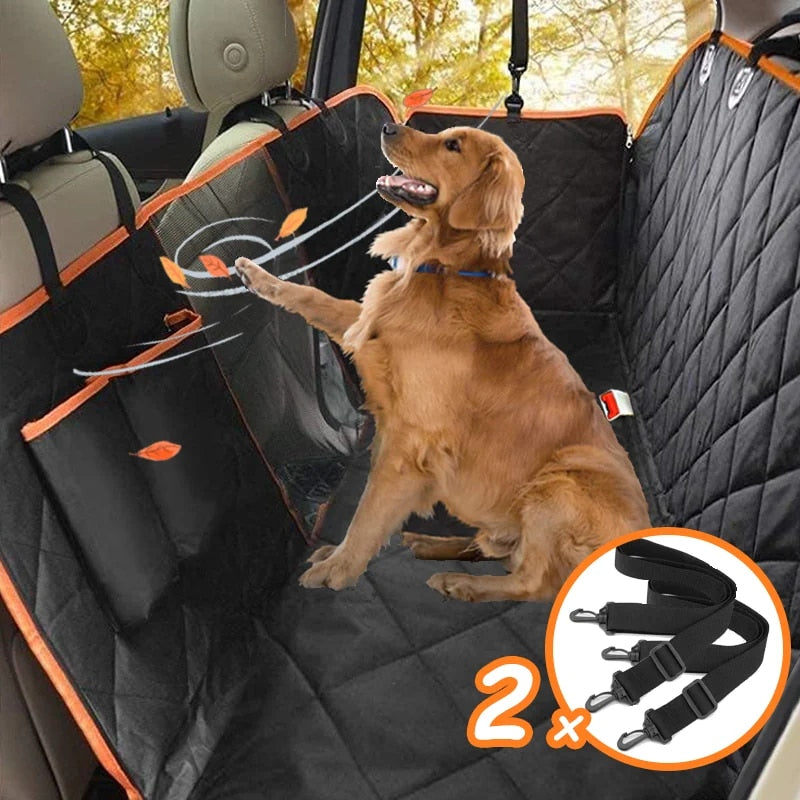 TravelGuard Protector - Waterproof Pet Seat Cover for Car Rides
