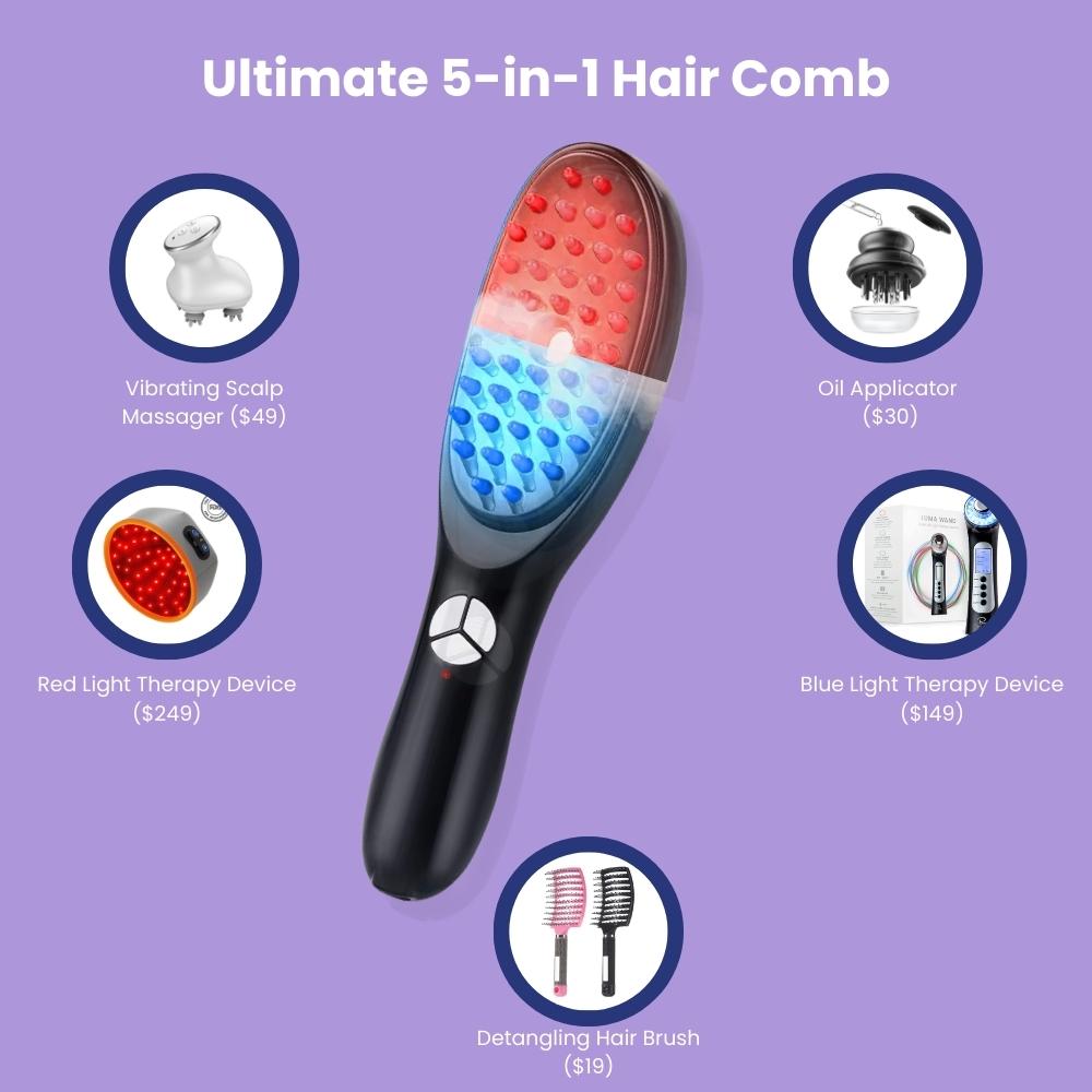 ChicBlend - 5-in-1 Multifunctional Hair Care Comb