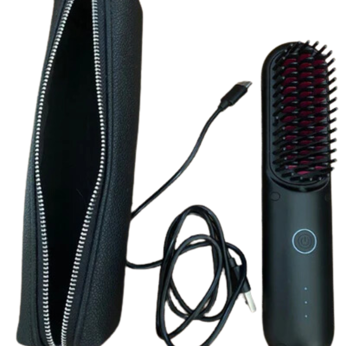 SleekStyle Brush - Professional 3-in-1 Heated Styling Brush
