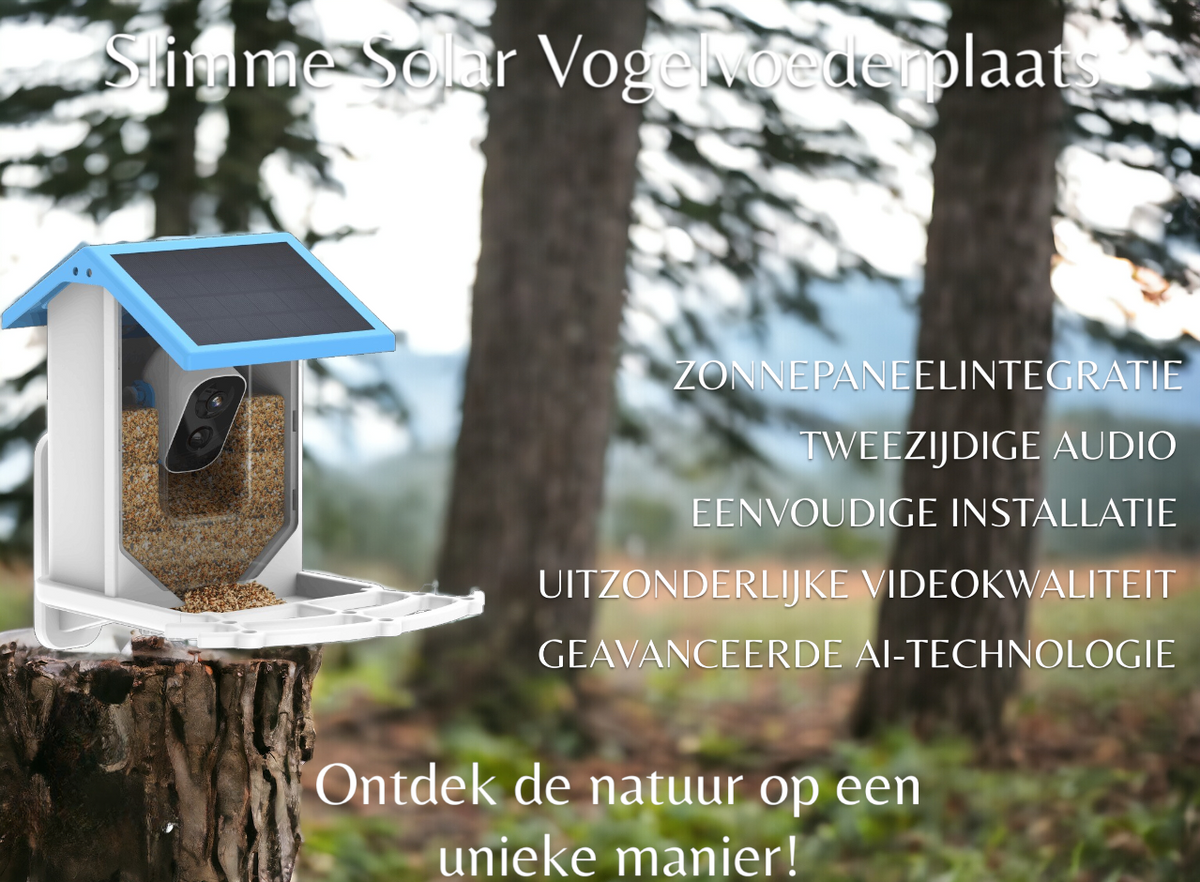 Vlarcen - AI Camera Backyard Feeder