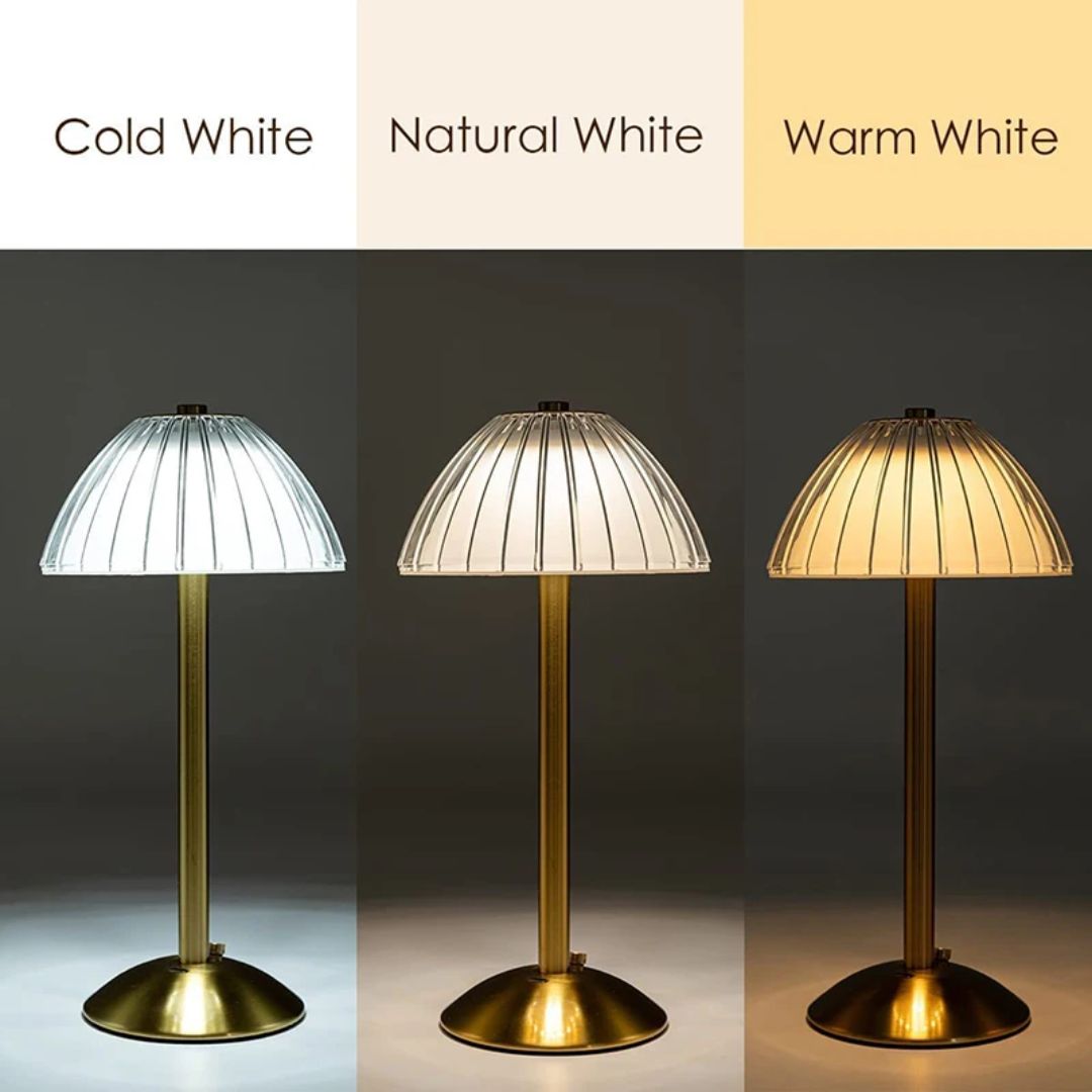 Karina GlowDesk - Retro Rechargeable Desk Lamp