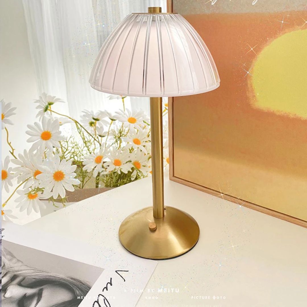 Karina GlowDesk - Retro Rechargeable Desk Lamp