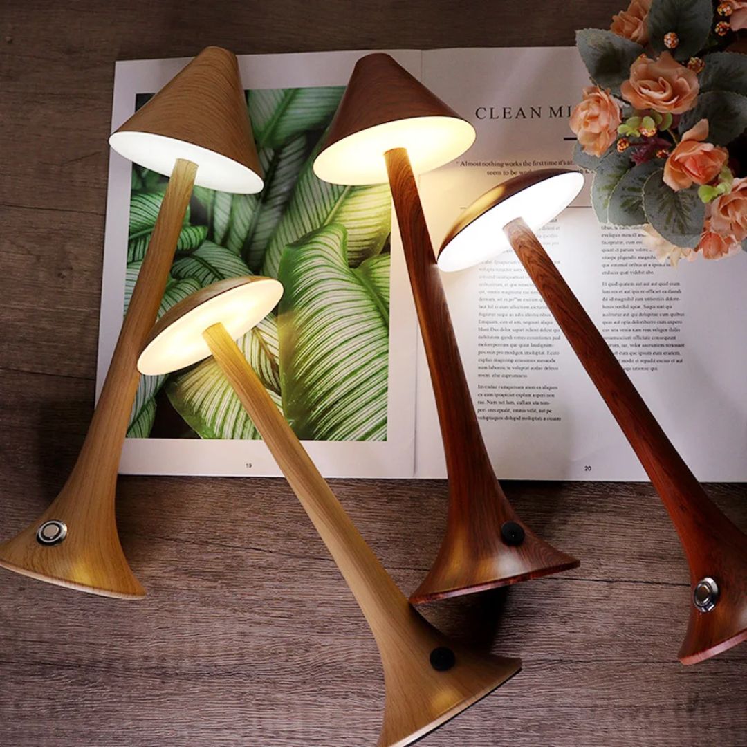 Sharina Mushroom Lamp - A Creative Touch-Control LED Table Lamp