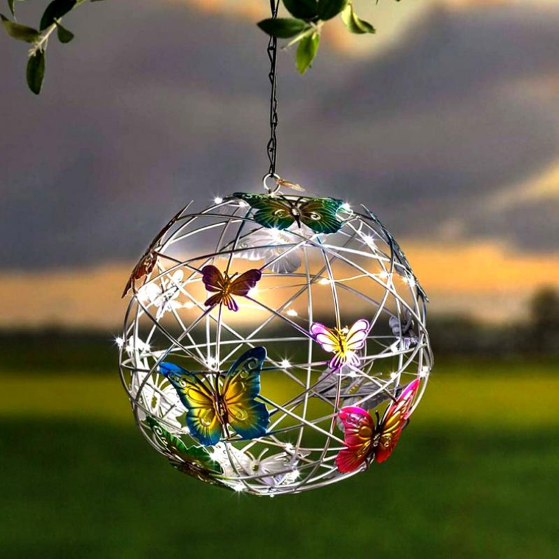 Jilwing - Solar-Powered Butterfly Garden Lights