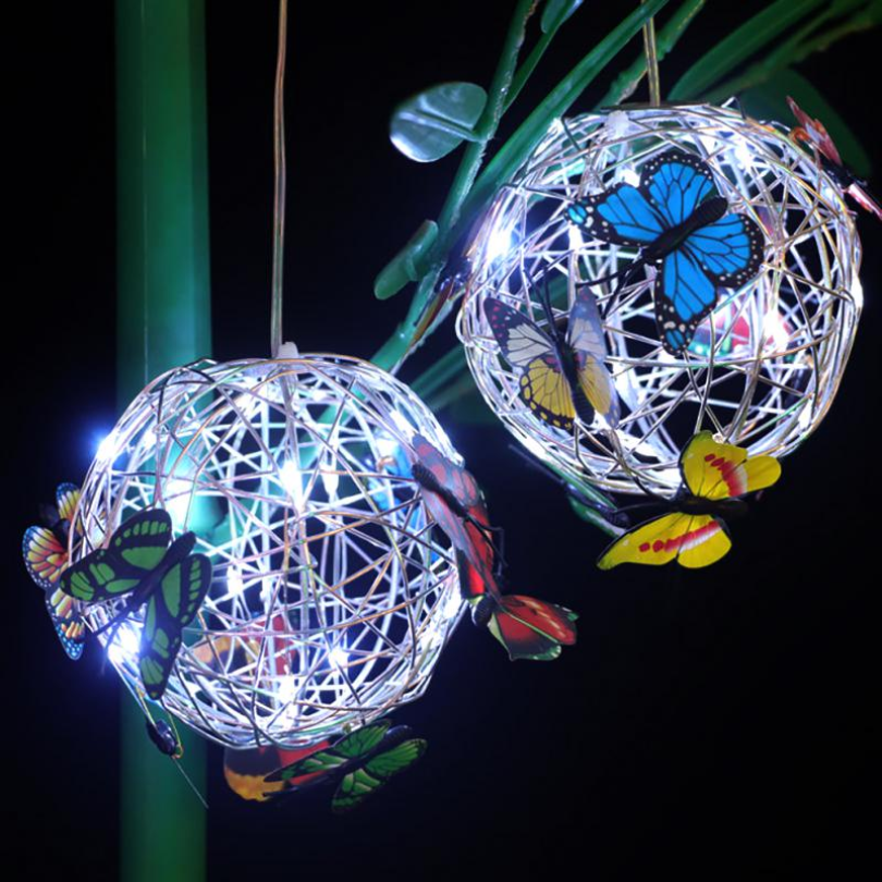 Jilwing - Solar-Powered Butterfly Garden Lights