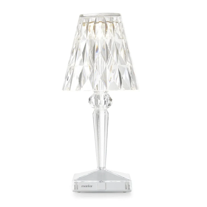 CrystalLuxe Table Lamp - Elegant Crystal Accent Lighting