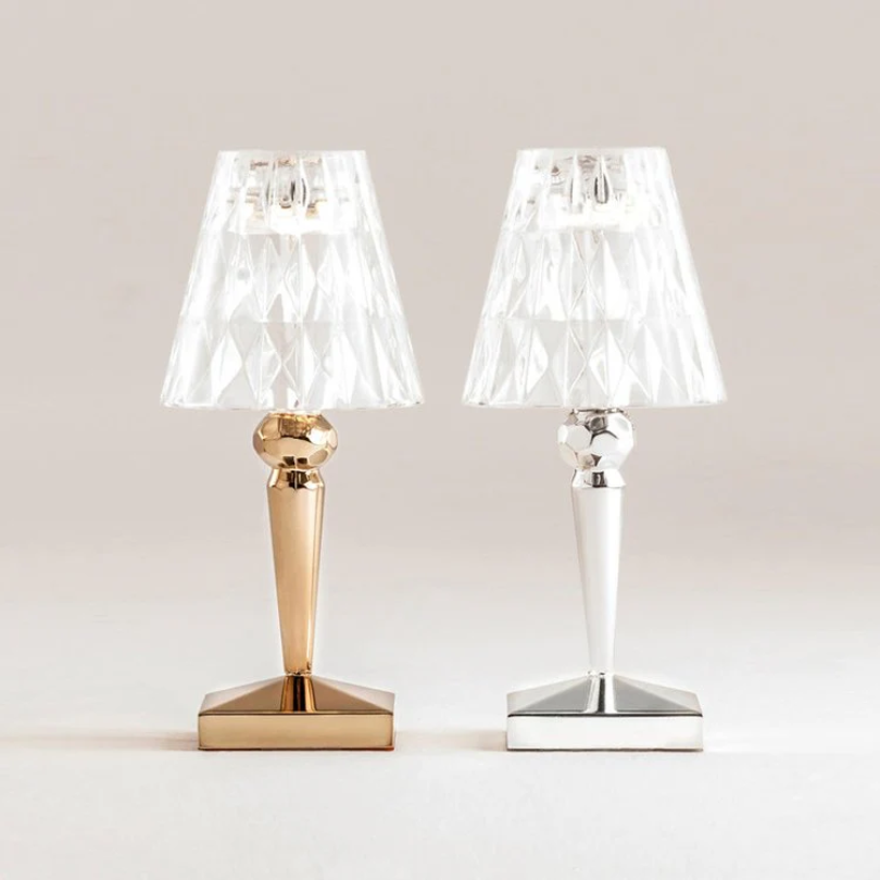 CrystalLuxe Table Lamp - Elegant Crystal Accent Lighting