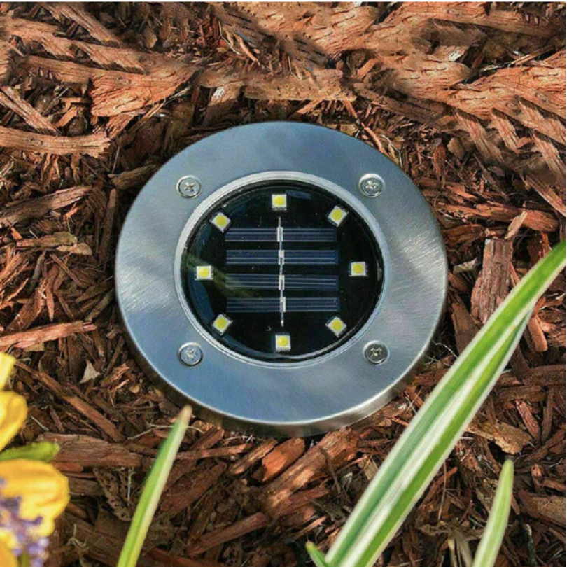 EcoGlow Solar Lamp - Rechargeable Solar-Powered Outdoor Light
