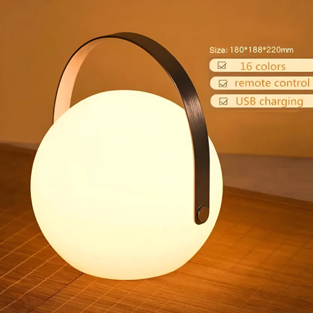 RadianceFlex - Portable LED Table Lamp with Waterproof Design