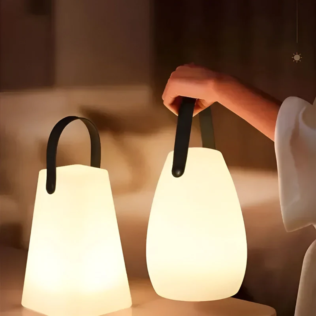 RadianceFlex - Portable LED Table Lamp with Waterproof Design