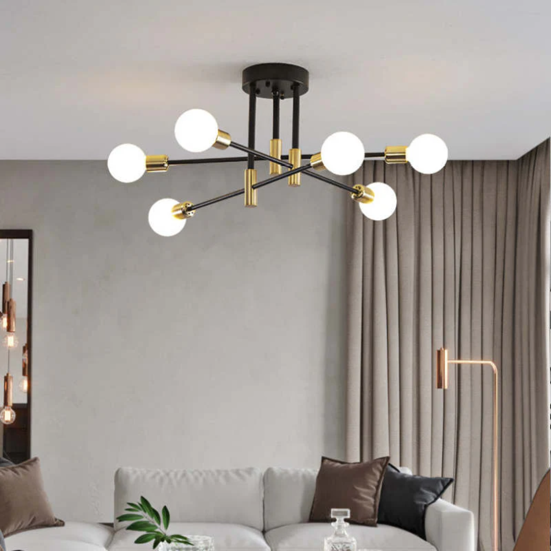 Lumière Royale - Luxury LED Ceiling Light for Living Rooms