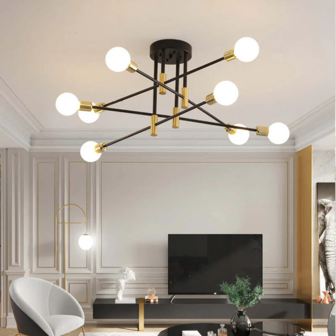 Lumière Royale - Luxury LED Ceiling Light for Living Rooms